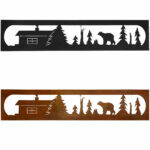 Bear Rectangle by Dugout Creek Designs