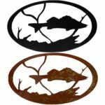 Fish Oval by Dugout Creek Designs