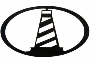 Lighthouse Oval by Dugout Creek Designs