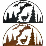 Running Deer Hoop by Dugout Creek Designs