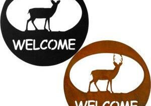 Standing Deer Welcome Circle by Dugout Creek Designs