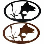 Turning Fish Oval by Dugout Creek Designs